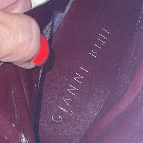 Dark Wine Colored Gianni Beni Booties - Picture 12 of 14